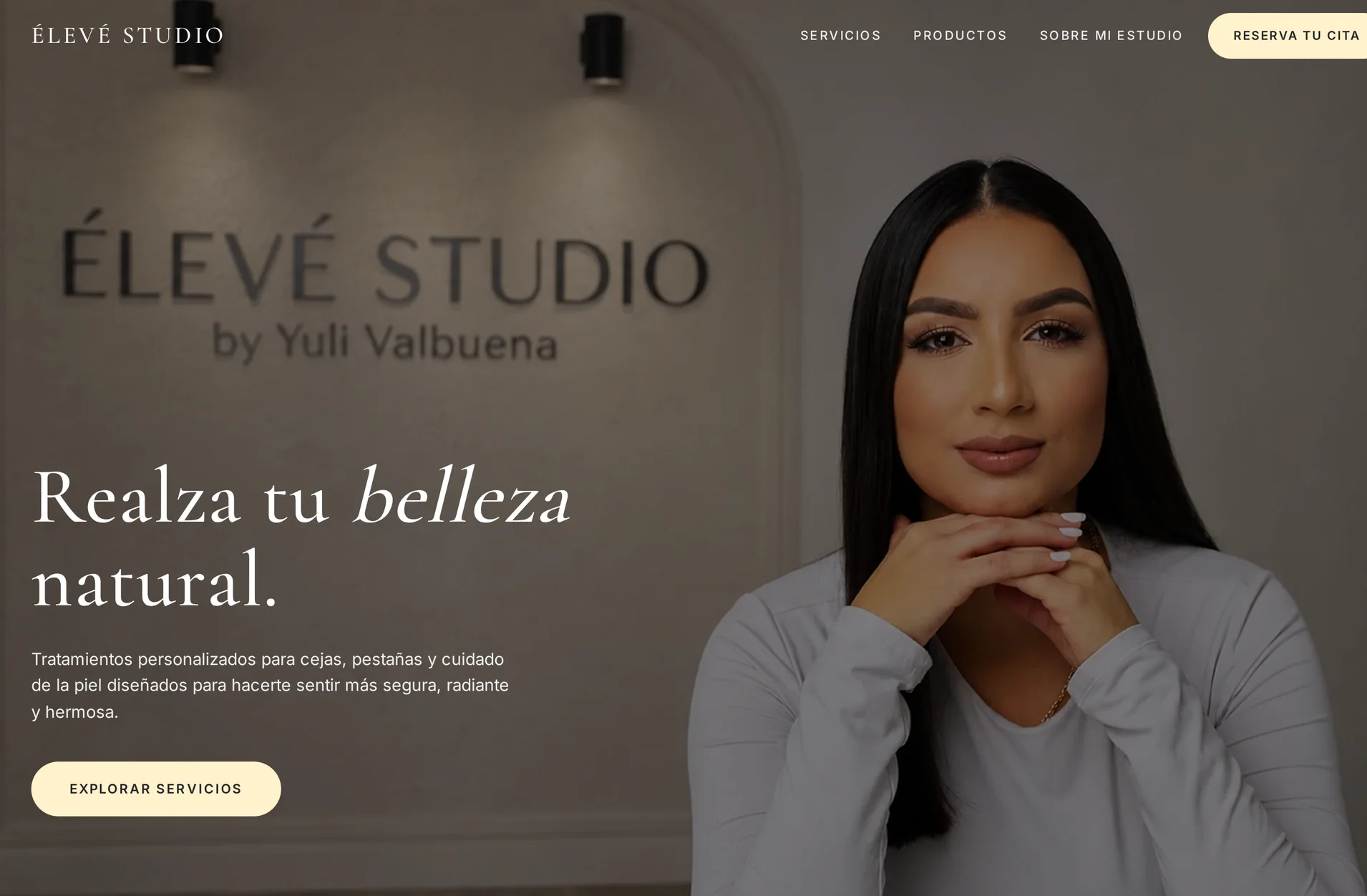 Página de Élevé Studio by Yuli Valbuena