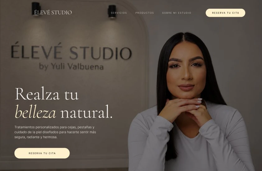 Página de Élevé Studio publicada