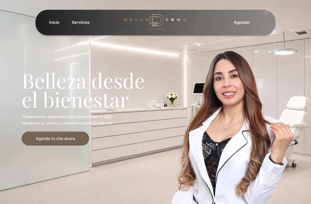 Página de Dolce Derma Studio