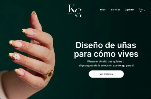 Página de Korina Nails Art